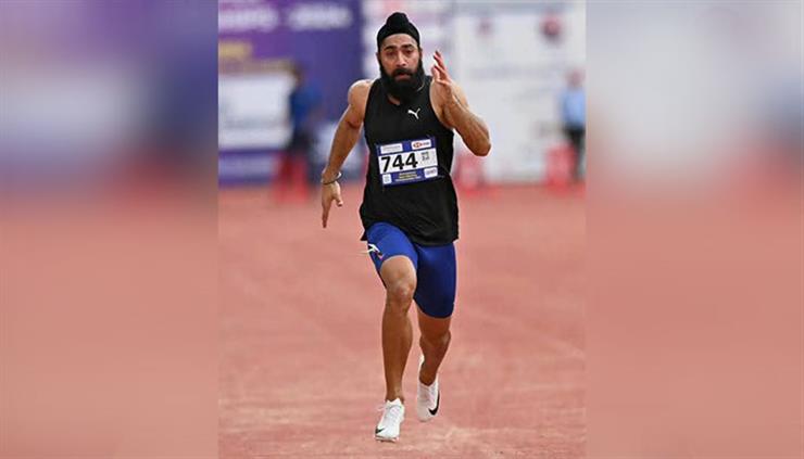 ਜਲੰਧਰ ਦੇ ਗੁਰਿੰਦਰਵੀਰ ਨੇ 100 ਮੀਟਰ ਦੌੜ ਵਿੱਚ ਜਿੱਤਿਆ ਸੋਨ ਤਗਮਾ