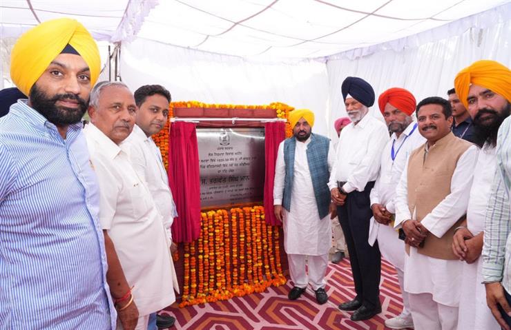 ਮੁੱਖ ਮੰਤਰੀ ਭਗਵੰਤ ਮਾਨ ਨੇ ਸਮਾਣਾ ਵਿੱਚ ਖੇਡ ਸਟੇਡੀਅਮ ਦਾ ਨੀਂਹ ਪੱਥਰ ਰੱਖਿਆ; ਨਸ਼ਿਆਂ ਖ਼ਿਲਾਫ਼ ਖੇਡਾਂ ਨੂੰ ਸਭ ਤੋਂ ਕਾਰਗਰ ਹਥਿਆਰ ਦੱਸਿਆ