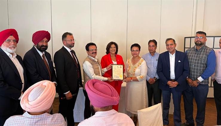 ਚੇਅਰਮੈਨ ਸ਼ਰਮਾ ਨੇ ਕੈਨੇਡਾ ਵਿੱਚ ਗਲੋਬਲ ਸੈਮੀਨਾਰ ਦੌਰਾਨ ਪੰਜਾਬ ਦੇ ਪੋਸ਼ਣ ਬਾਗਾਂ ਅਤੇ ਖੇਤੀ-ਨਿਰਯਾਤ ਸੰਭਾਵਨਾਵਾਂ ਕੀਤੀਆਂ ਉਜਾਗਰ